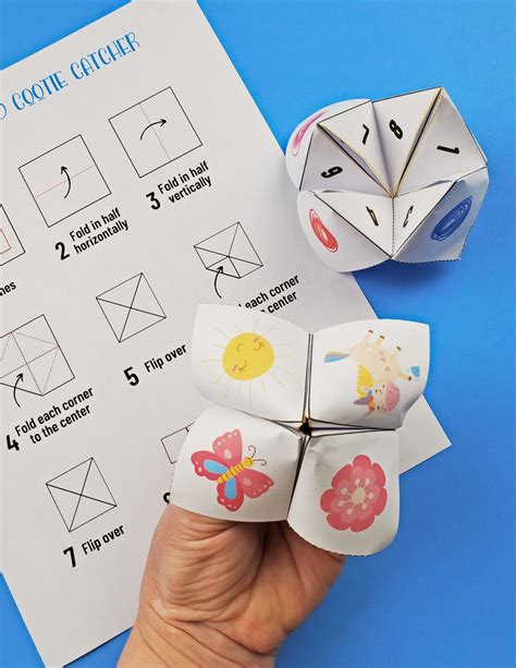 How To Make A Cootie Catcher Printable